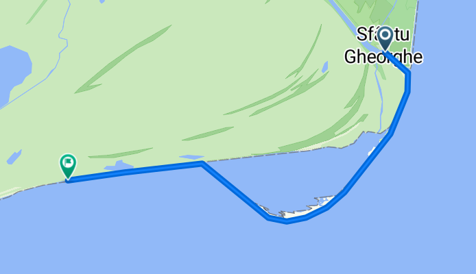 Route from Sfântu Gheorghe