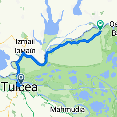 From Tulcea to Chilia Veche