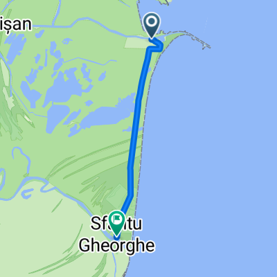 From Sulina to Sfântu Gheorghe