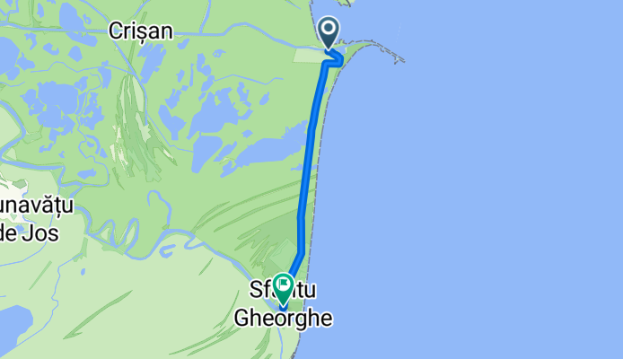 From Sulina to Sfântu Gheorghe
