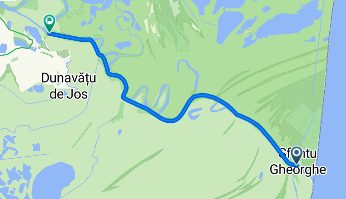 From Sfântu Gheorghe to Murighiol