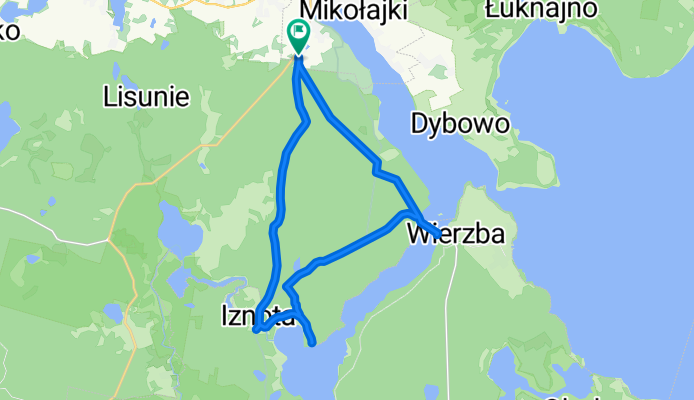 pod Lasem, Mikołajki do pod Lasem, Mikołajki