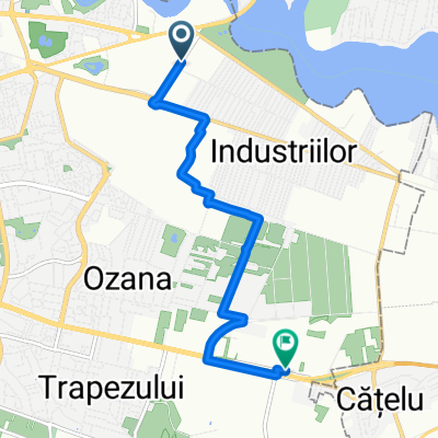 Route to Bulevardul Theodor Pallady