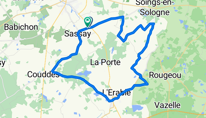 De Route de la Sablière à Route de la Sablière