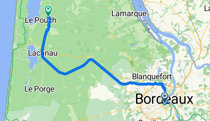 Bordeaux - Lacanau