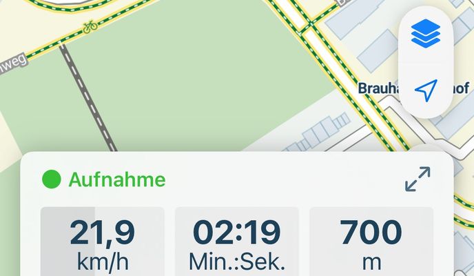 Foto 1 de la ruta de Bikemap "Liburer Landstraße, Köln nach Dahlienweg, Köln"