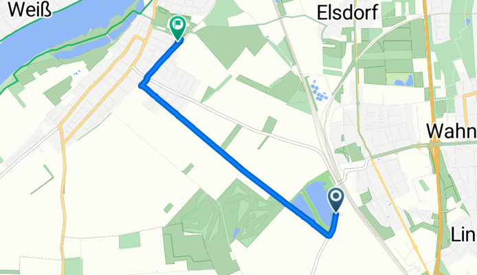 Liburer Landstraße, Köln nach Dahlienweg, Köln