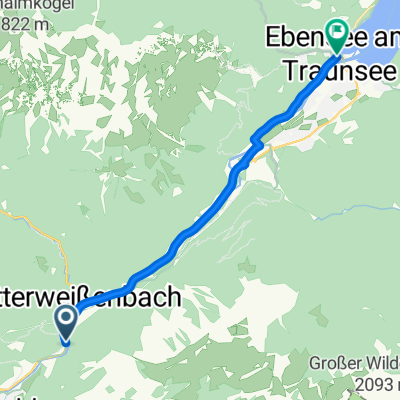Mitterweißenbach to Hauptstraße