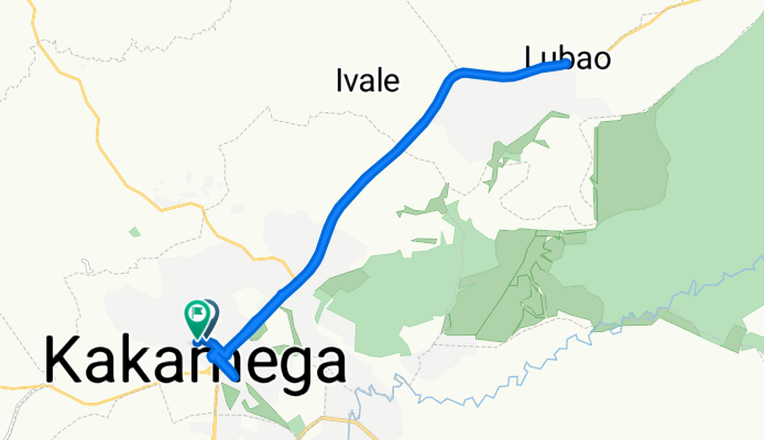 Kakamega - Lubao and back