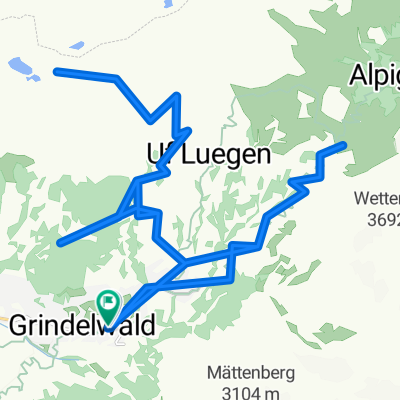 Bachalpsee via Grosse Scheidegg and First