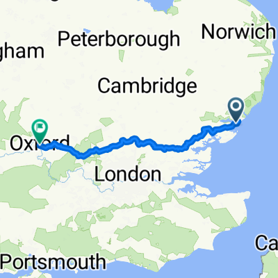 From Harwich to Cheltenham