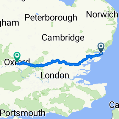 From Harwich to Cheltenham