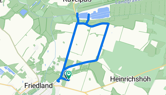 Pasewalker Straße nach Pasewalker Straße