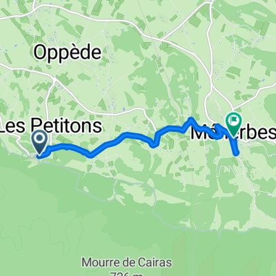 Route d to Place Albert Roure
