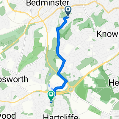 Marksbury Road to Fulford Road