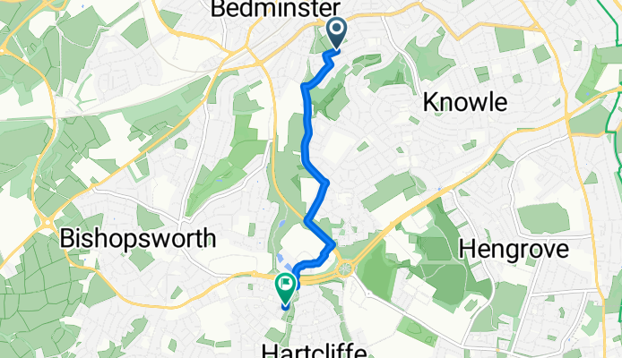 Marksbury Road to Fulford Road