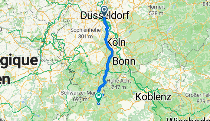 Von Düsseldorf bis Hillesheim