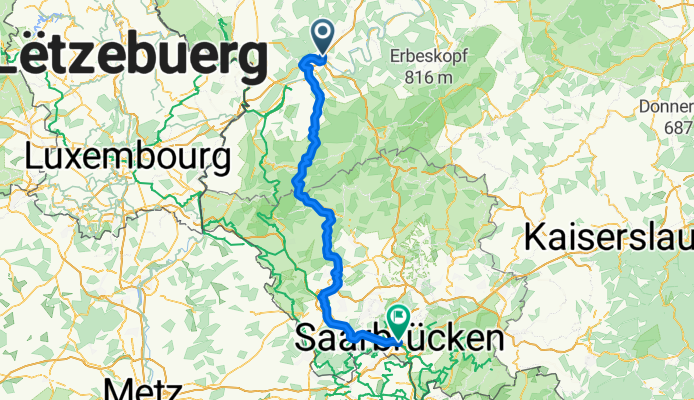 Von Schweich bis Saarbrücken