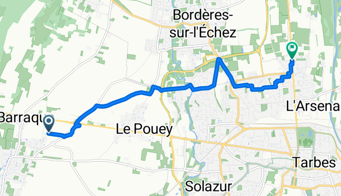 De Chemin d'Ours à Avenue Alsace-Lorraine Ter