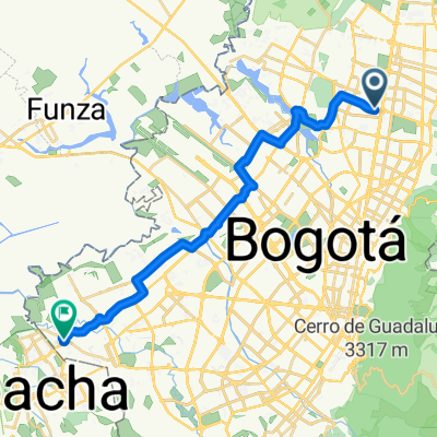 Carrera 49, Bogotá to Calle 78 Sur, Bogotá