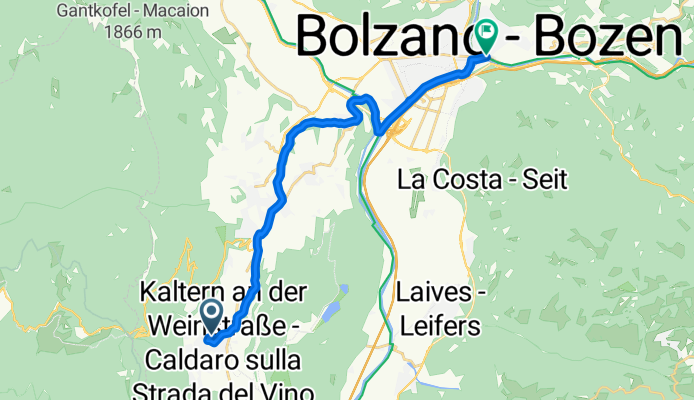 Unterwinkel nach Piazza Giuseppe Verdi