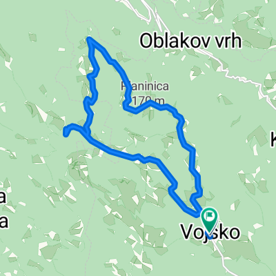 Route to Vojsko/Idriji