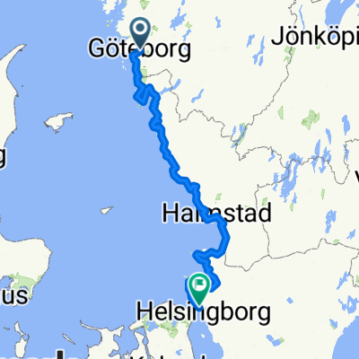 Göteborg Centralst Drottningt to Lövängsvägen