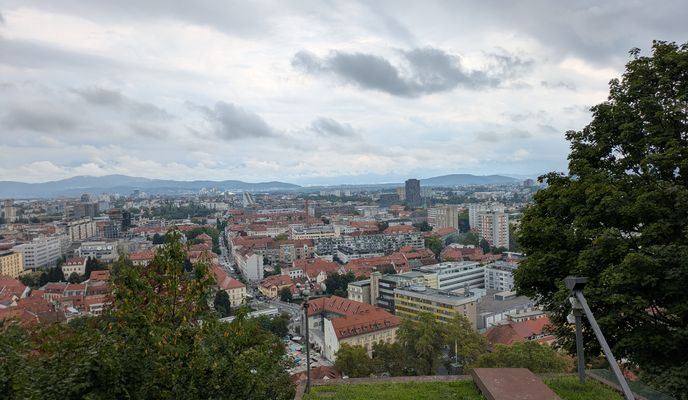 Foto 2 der Bikemap-Route "Hudovernikova ulica nach Prešernova cesta"