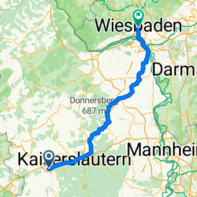 Auf der Pick, Landstuhl to Marktstraße, Wiesbaden