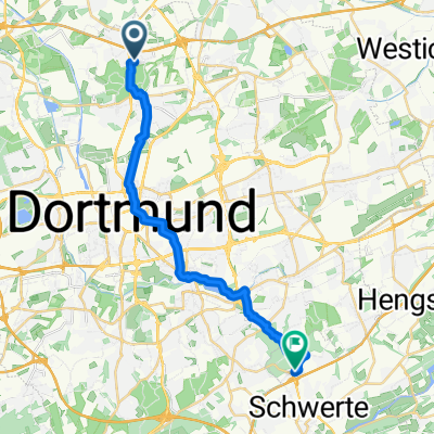 Büderichweg, Dortmund nach Hörder Straße, Schwerte