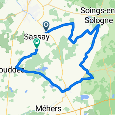 De Route de la Sablière à Route de la Piqueterie