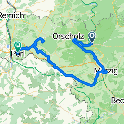3. Etappe - Heinertstraße, Mettlach nach Trierer Straße, Perl
