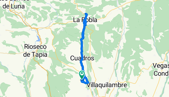 45 km. Pte de Alba.