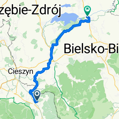 Vendryně, Vendryně do Parkowa, Goczałkowice-Zdrój