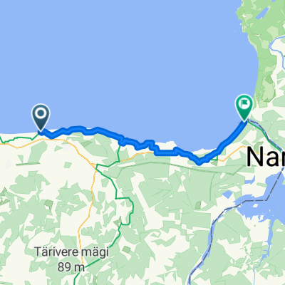 From Toila to Narva-Jõesuu linn