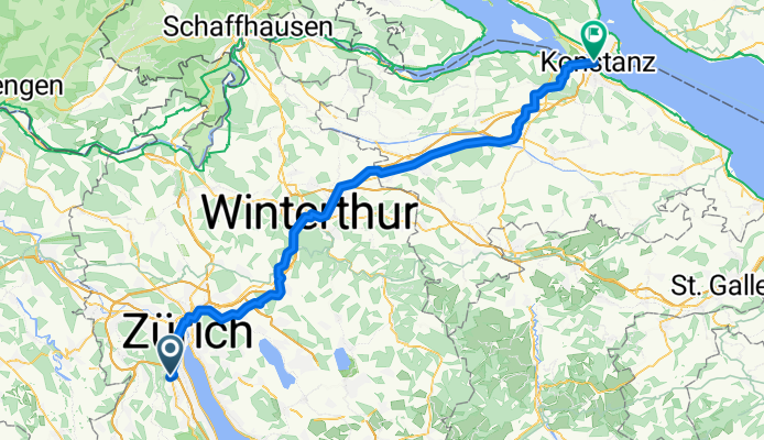 Zürich (Kreis 2) / Unter-Leimbach - Kreuzlingen