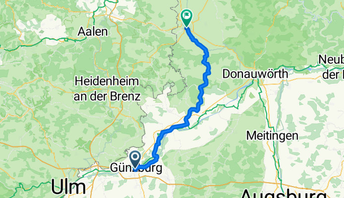 Günzburg - Nördlingen