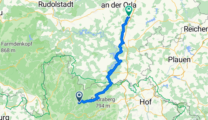 Steinwiesen - Moßbach