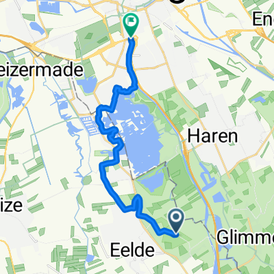 Eelde nach Hoornsediep, Groningen