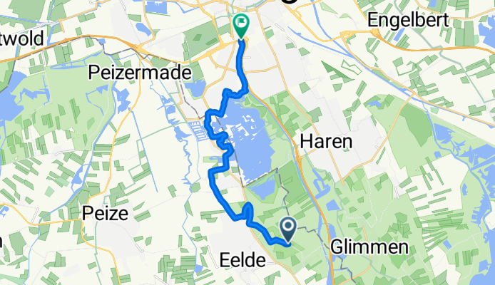 Eelde nach Hoornsediep, Groningen