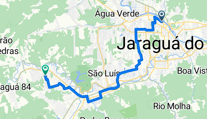 De Avenida Getúlio Vargas a Rua Papa Joao XXIII