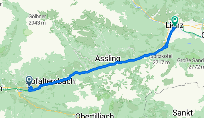 Abfaltersbach - Lienz