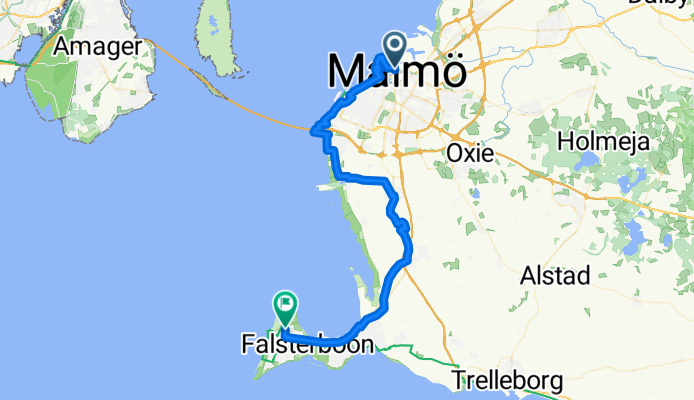 De Skeppsbron 1C a Lagmanshejdevägen 10H