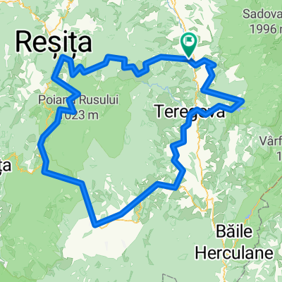 Route in Slatina-Timiș