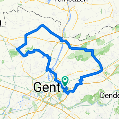 Route in Destelbergen