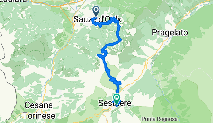 Da Viale Genevris a Piazza Agnelli