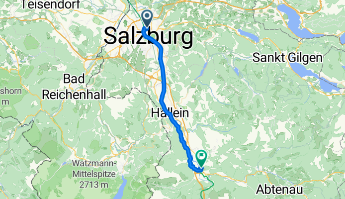 Salzburg - Schwarzach im Pongau + Schwarzach im Pongau - Baldramsdorf