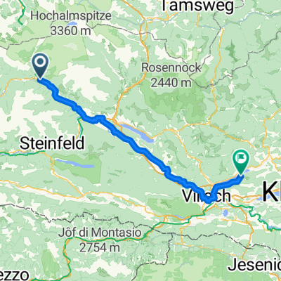 Steindorf am Ossiacher See - Pontebba (1/2)