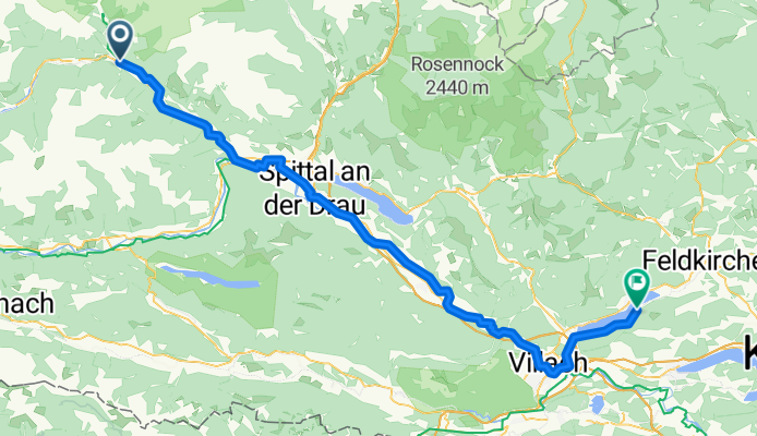 Steindorf am Ossiacher See - Pontebba (1/2)