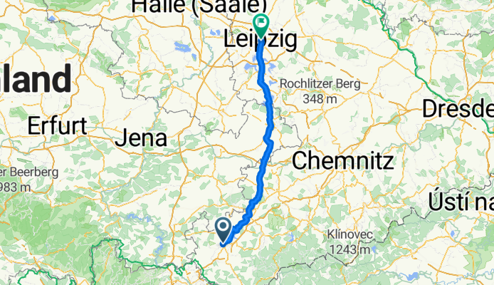 Von Plauen bis Leipzig